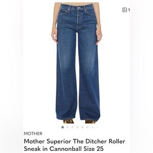 Mother Denim The Ditcher Roller Sneak